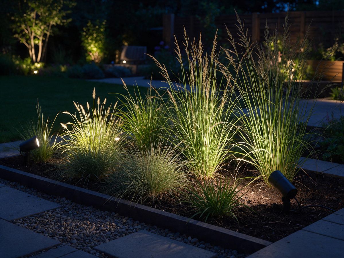 landscape lighting project in Brentwood, TN