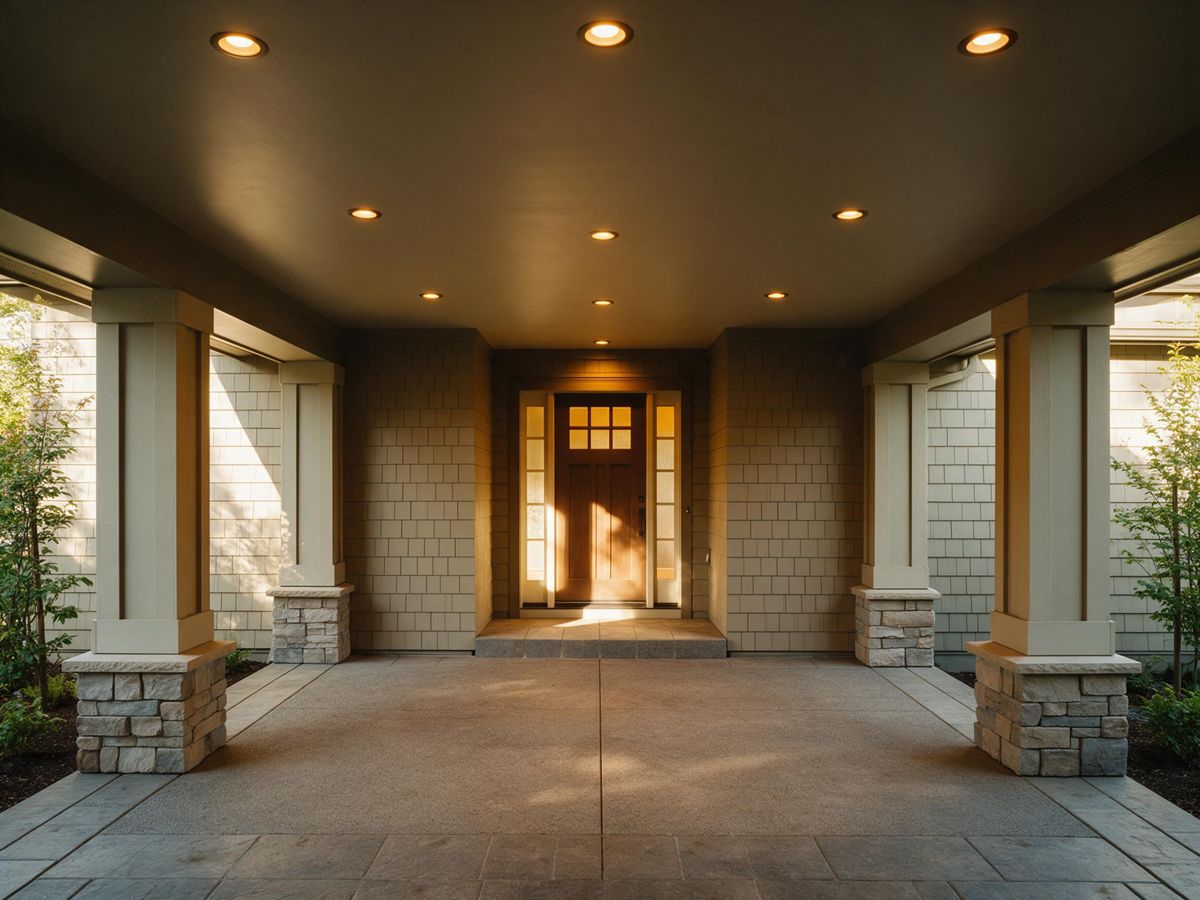 landscape lighting project in Cool Springs, Franklin