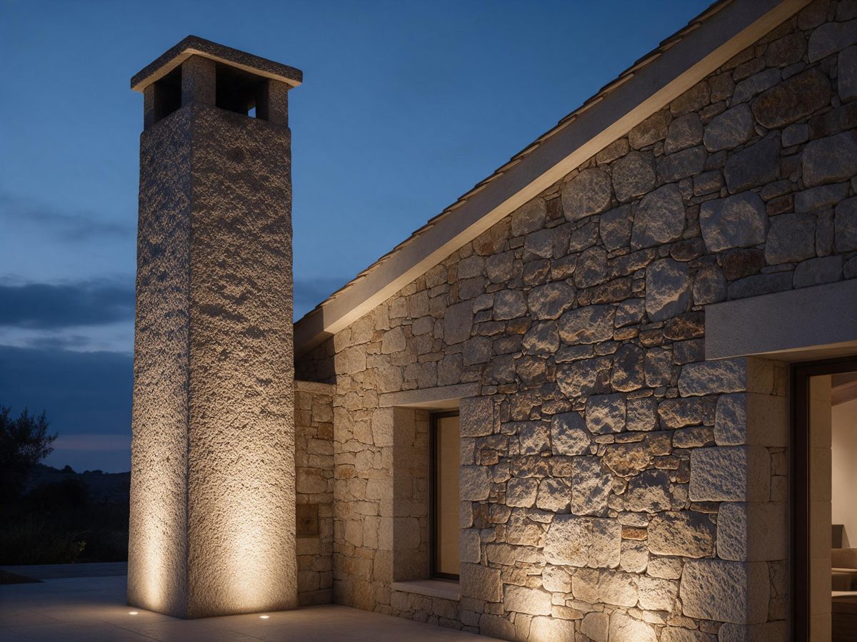 landscape lighting project in Grassland, Franklin