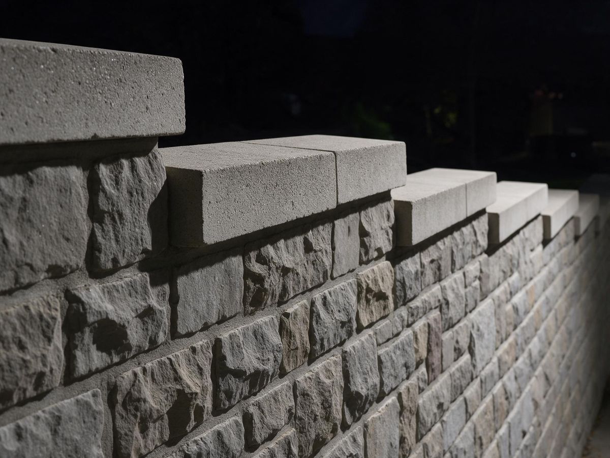 landscape lighting project in Ladd Park, Franklin