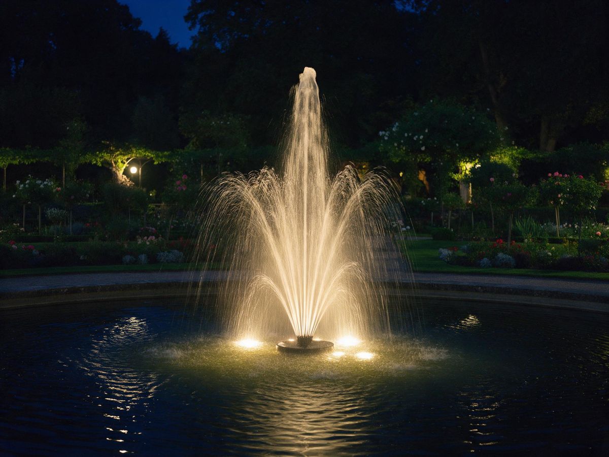 landscape lighting project in Spring Hill, TN