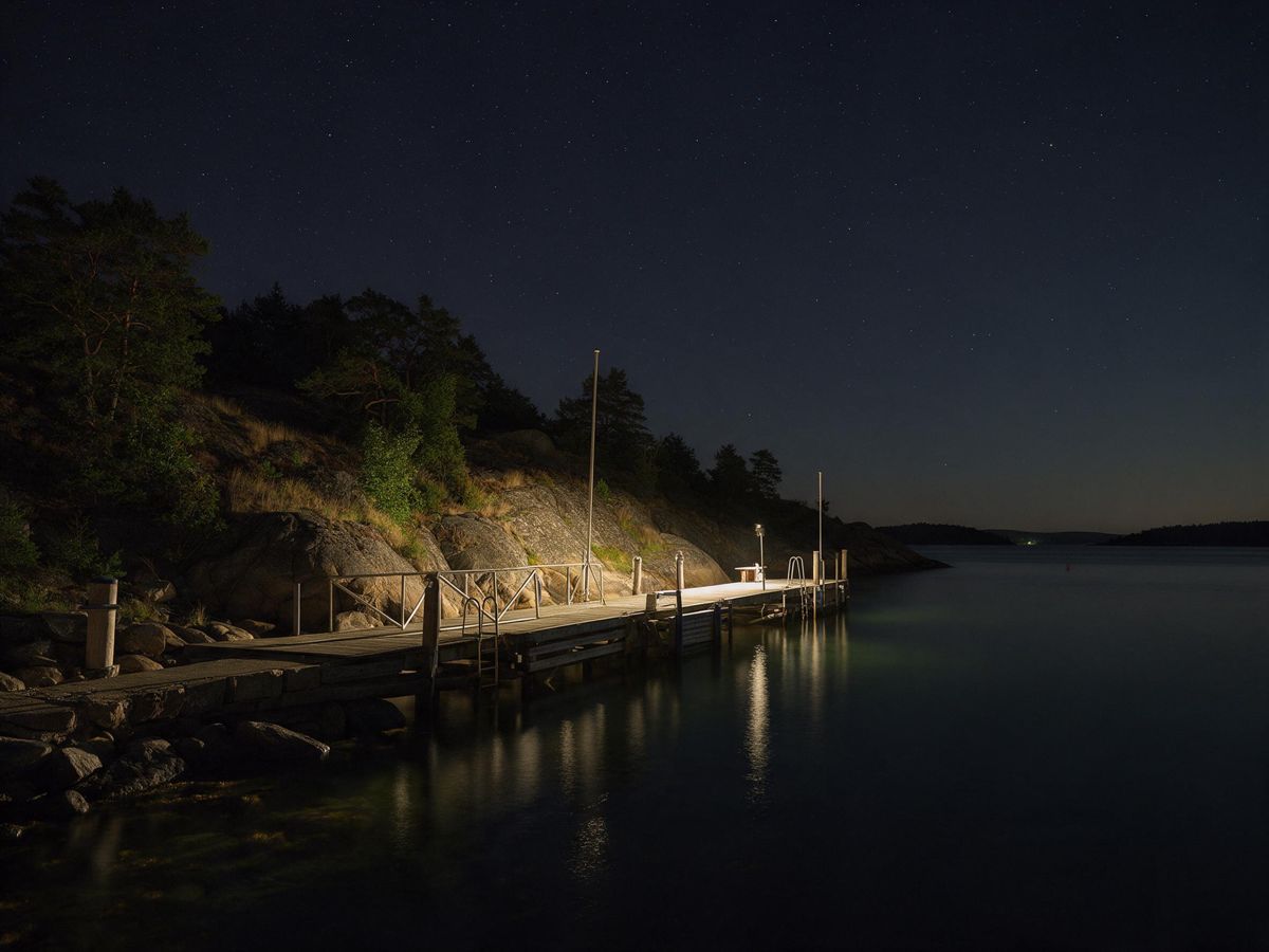 landscape lighting project in Westhaven, Franklin
